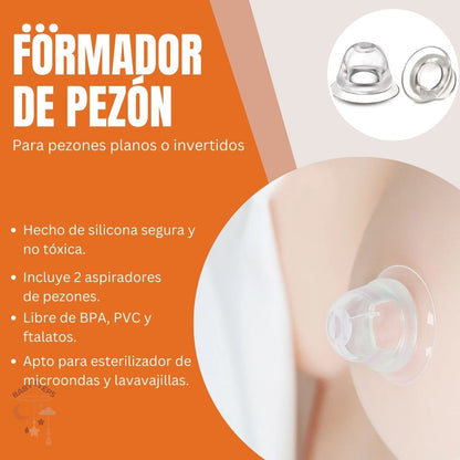 Formadores de Pezón de Silicona