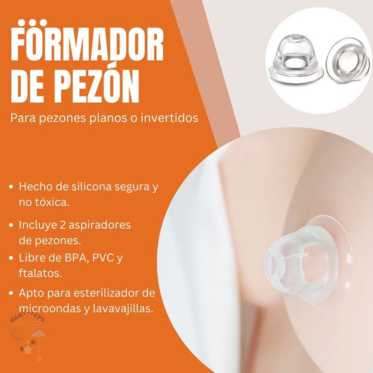 Formadores de Pezón de Silicona