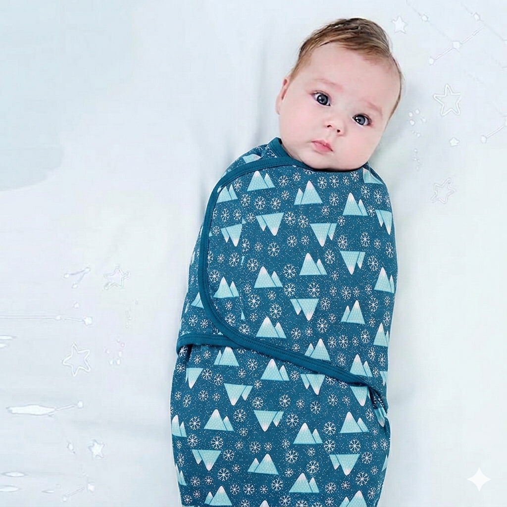 Swaddle para Bebé – Envoltura que Calma y Mejora el Sueño