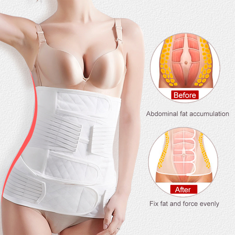 Faja Post Parto 2 en 1 de Algodón – Recuperación Cómoda y Segura