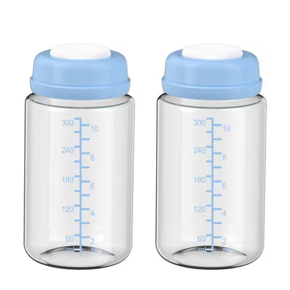 Set de 2 frascos para leche materna 300 ml