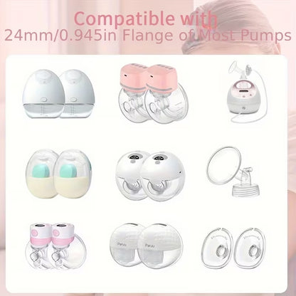 Set Completo de Adaptadores de Pezón para Extractor de Leche (8 Piezas)