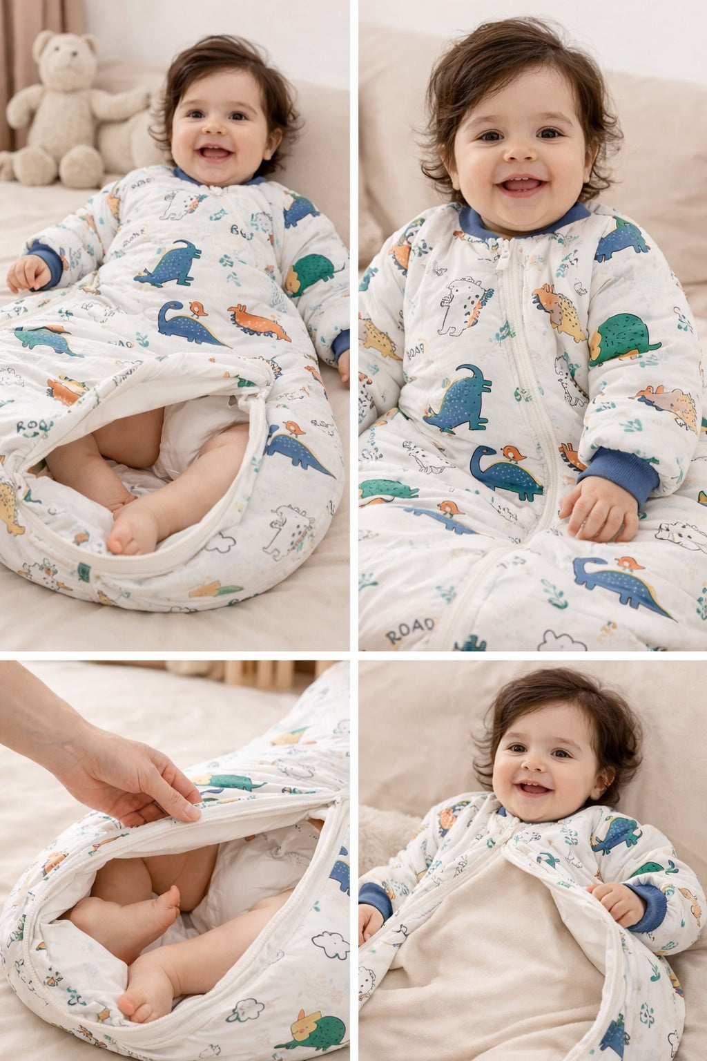 Saco de Dormir Bebé TOG 2.5 ( 0-6 meses)